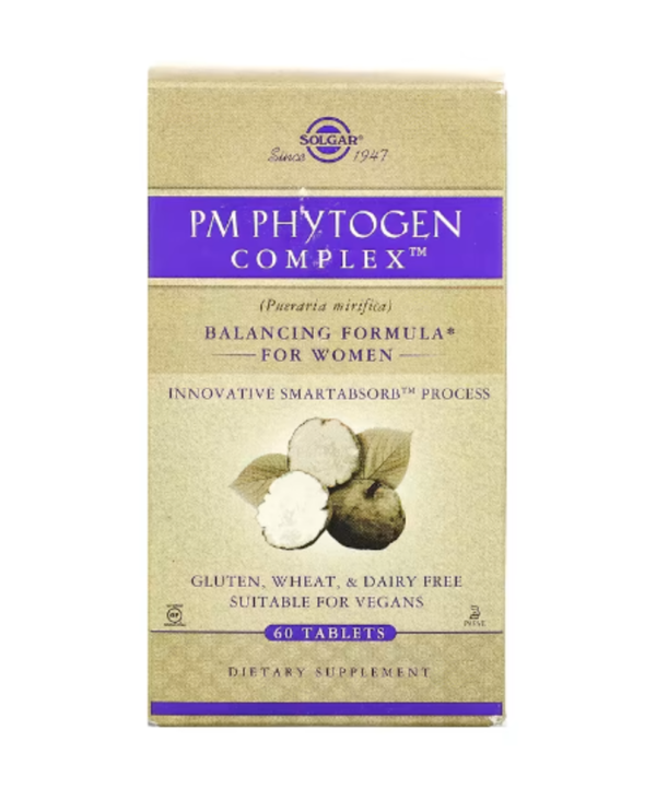Solgar, PM PhytoGen Complex, 60 Tablets