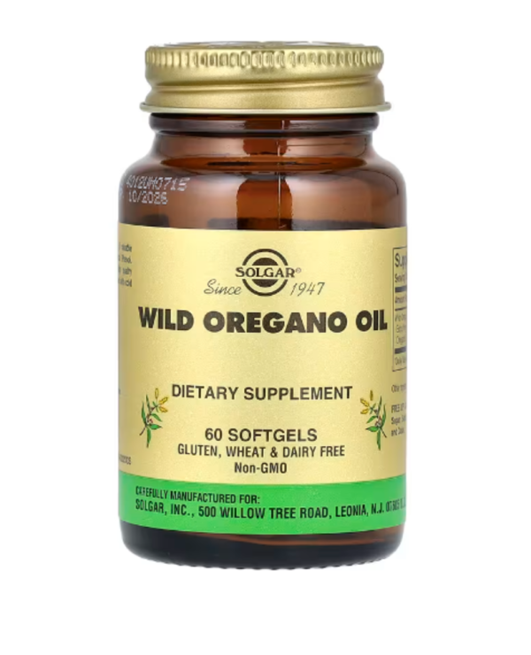 Solgar, Wild Oregano Oil, 60 Softgels