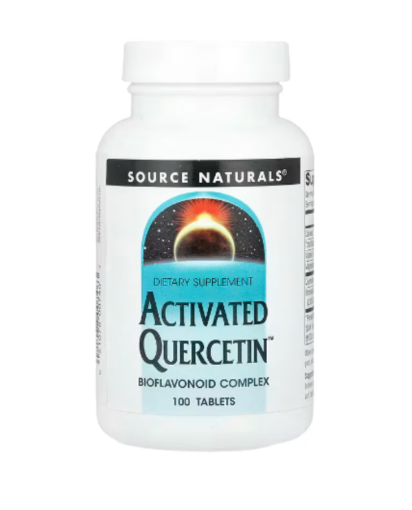 Source Naturals, Activated Quercetin™, Bioflavonoid Complex, 100 Tablets
