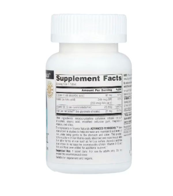 Source Naturals, Advanced Ferrochel™, 180 Tablets