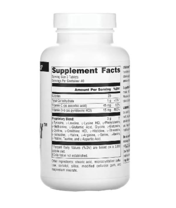 Source Naturals, Amino Day, 1,000 mg, 120 Tablets