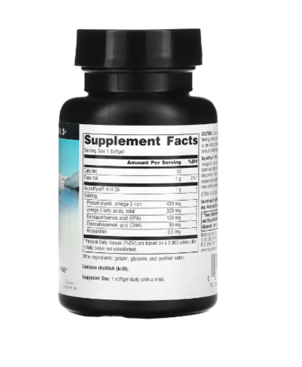 Source Naturals, ArcticPure, Krill Oil, 1,000 mg, 30 Softgels