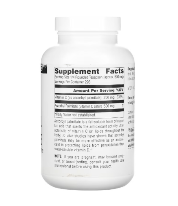 Source Naturals, Ascorbyl Palmitate, 4 oz (113.4 g)