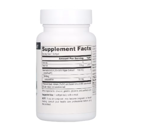Source Naturals, Astaxanthin, 12 mg, 60 Softgels