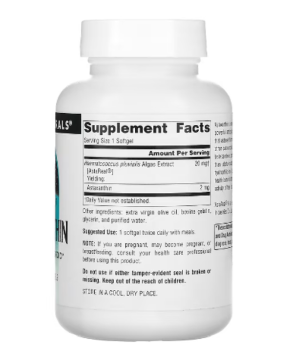 Source Naturals, Astaxanthin, 2 mg, 120 Softgels