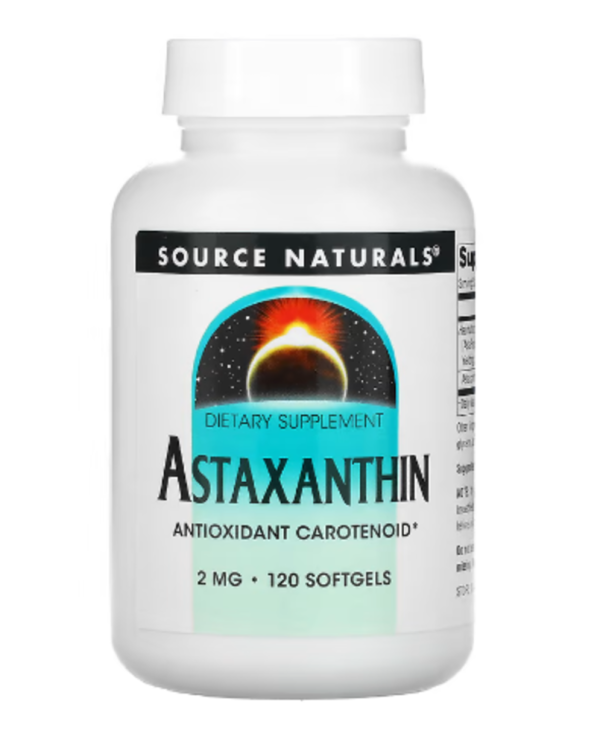 Source Naturals, Astaxanthin, 2 mg, 120 Softgels