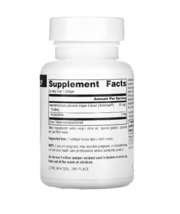 Source Naturals, Astaxanthin, 2 mg, 30 Softgels