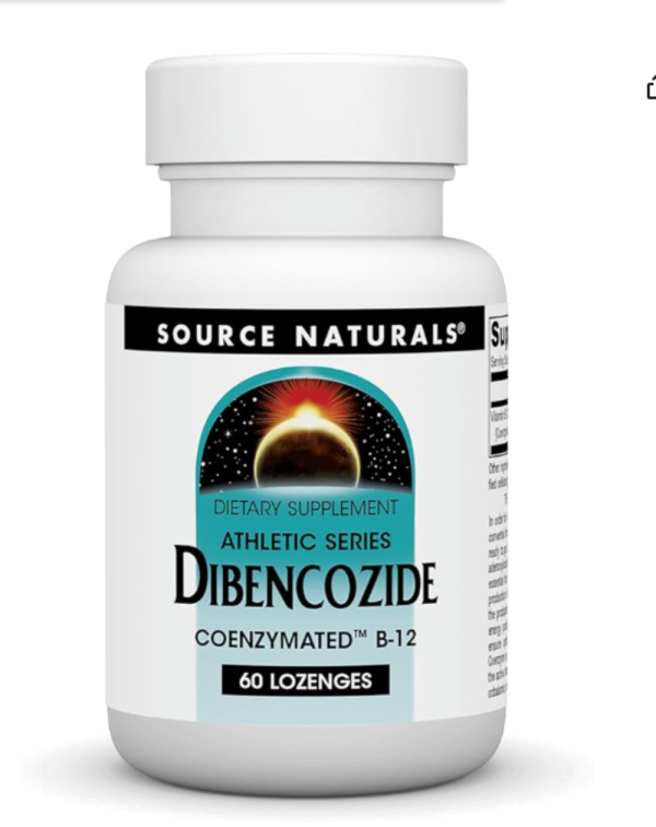 Source Naturals Athletic Series Dibencozide Coenzymated B-12 -- 60 Sublingual Tablets