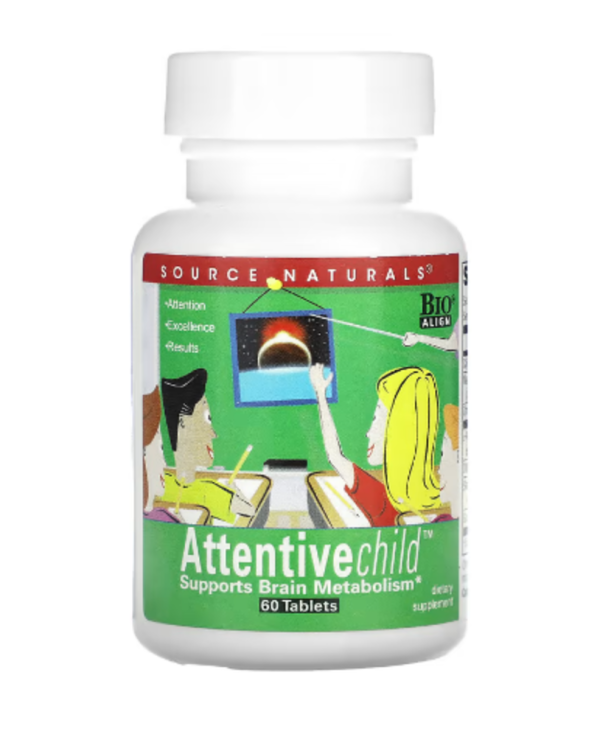 Source Naturals, Attentive Child, 60 Tablets