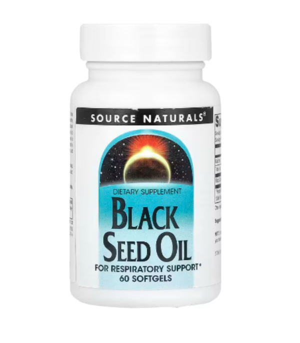 Source Naturals, Black Seed Oil, 60 Softgels
