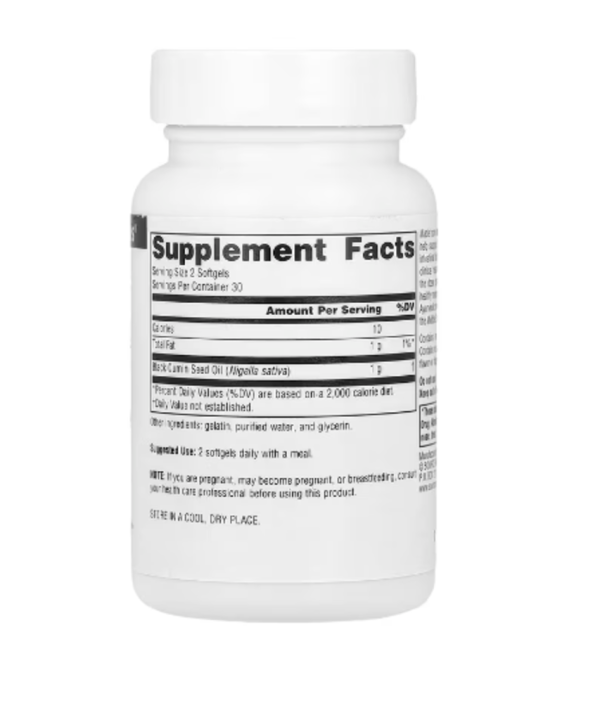Source Naturals, Black Seed Oil, 60 Softgels