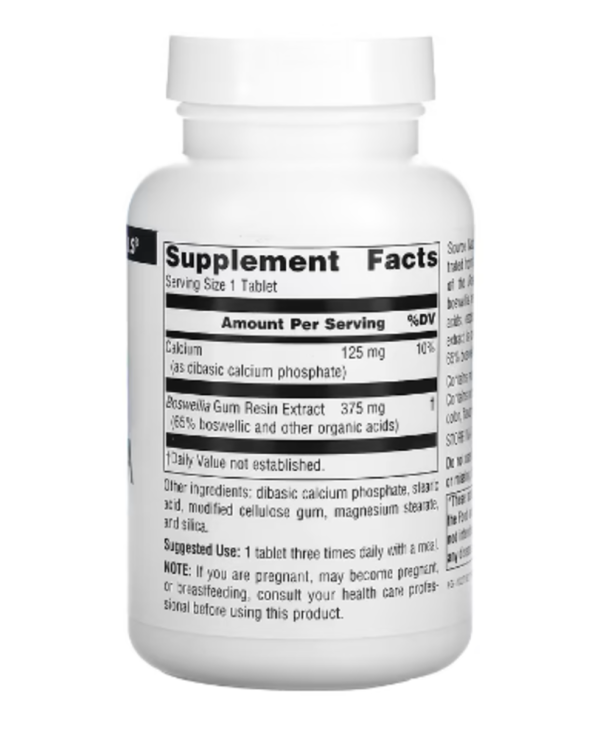 Source Naturals, Boswellia Extract, 100 Tablets