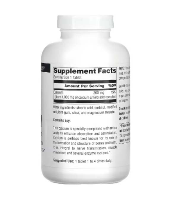 Source Naturals, Calcium, 250 Tablets
