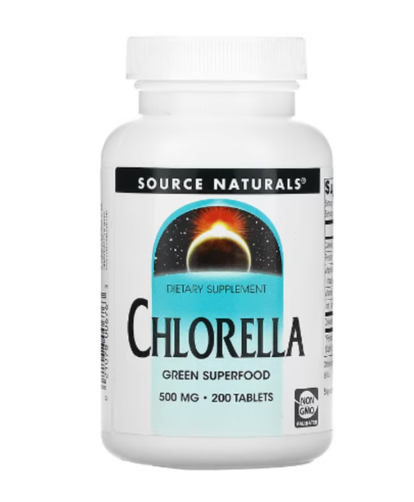 Source Naturals, Chlorella, 500 mg, 200 Tablets