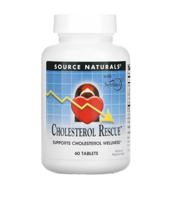 Source Naturals, Cholesterol Rescue, 60 Tablets
