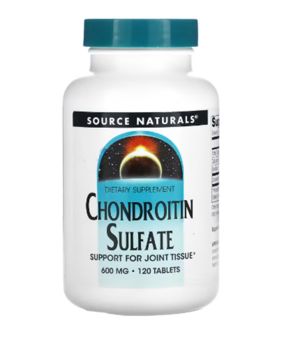 Source Naturals, Chondroitin Sulfate, 600 mg, 120 Tablets