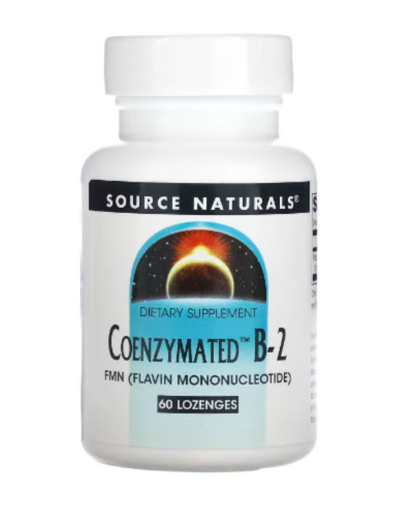 Source Naturals, Coenzymated B-2, 60 Lozenges