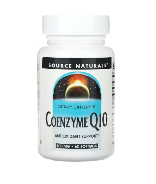 Source Naturals, Coenzyme Q10, 100 mg, 60 Softgels