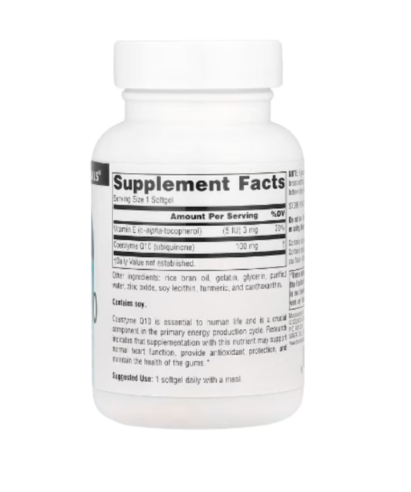 Source Naturals, Coenzyme Q10, 100 mg, 90 Softgels