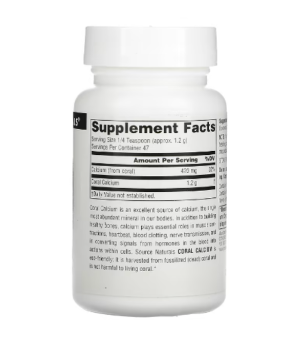 Source Naturals, Coral Calcium Powder, 2 oz (56.7 g)