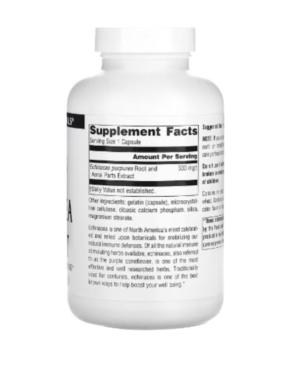 Source Naturals, Echinacea Extract, 500 mg, 200 Capsules