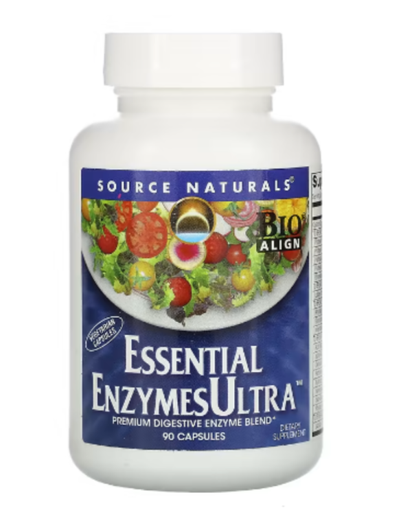 Source Naturals, Essential Enzymes Ultra, 90 Capsules