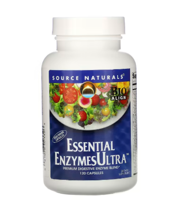 Source Naturals, Essential EnzymesUltra, 120 Capsules