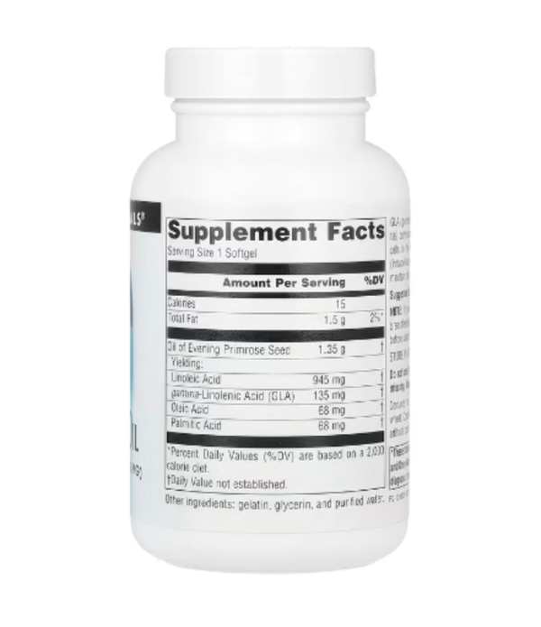 Source Naturals, Evening Primrose Oil, 1,350 mg , 60 Softgels