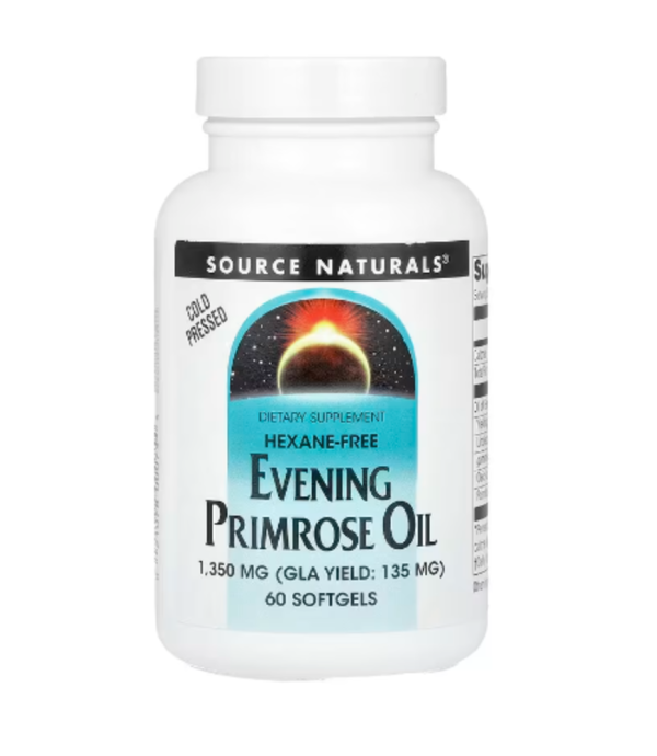 Source Naturals, Evening Primrose Oil, 1,350 mg , 60 Softgels