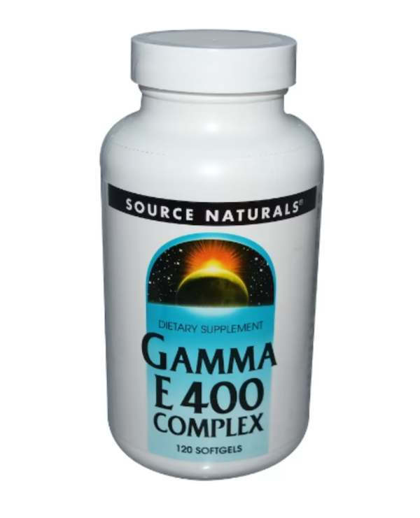 Source Naturals, Gamma E 400 Complex, 120 Softgels