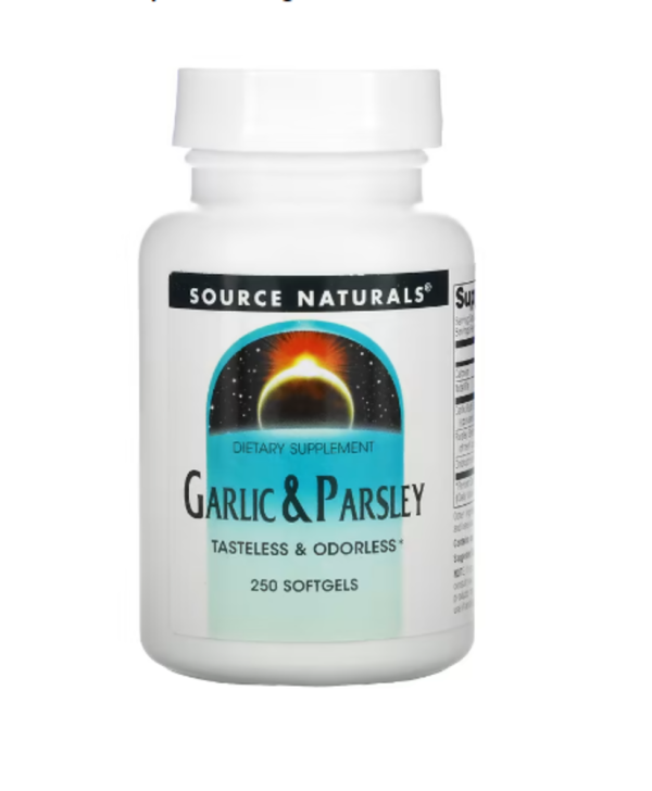 Source Naturals, Garlic & Parsley, 250 Softgels