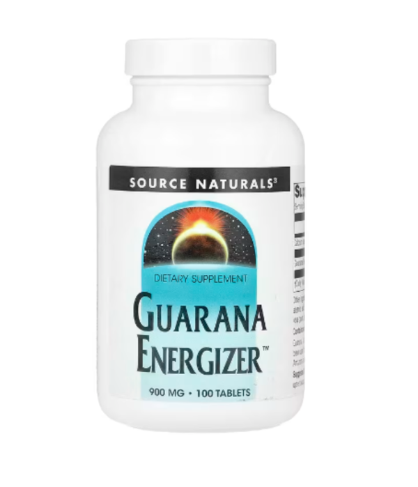 Source Naturals, Guarana Energizer™, 900 mg , 100 Tablets