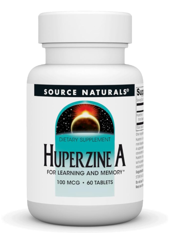 Source Naturals Huperzine A -- 100 mcg - 60 Tablets