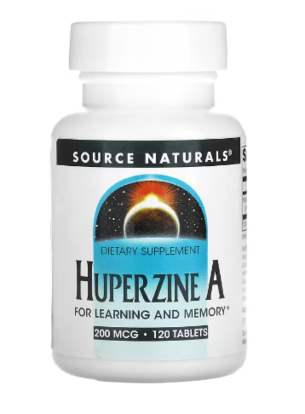 Source Naturals, Huperzine A, 200 mcg, 120 Tablets