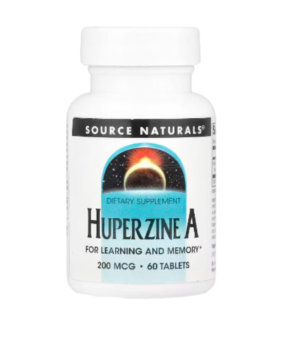 Source Naturals, Huperzine A, 200 mcg , 60 Tablets