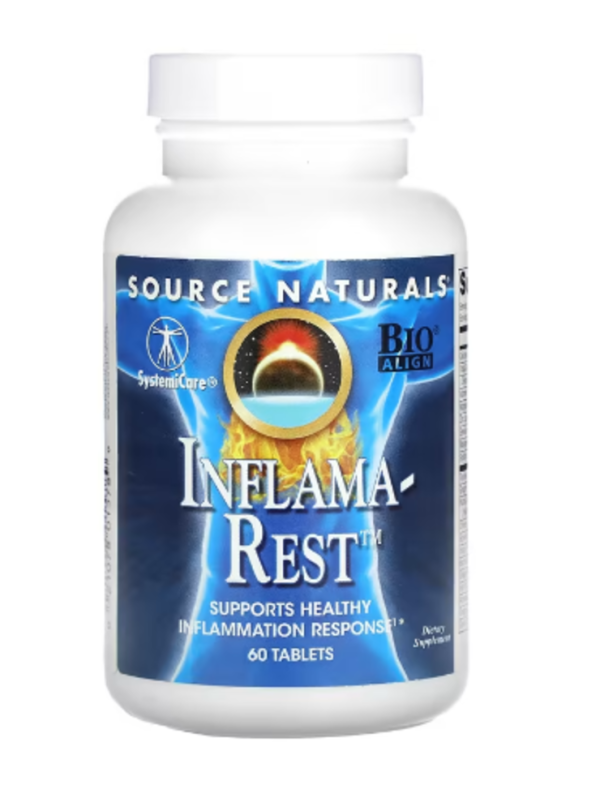 Source Naturals, Inflama-Rest, 60 Tablets