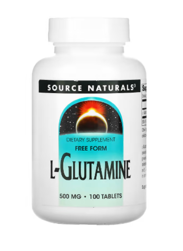 Source Naturals, L-Glutamine, 500 mg, 100 Tablets