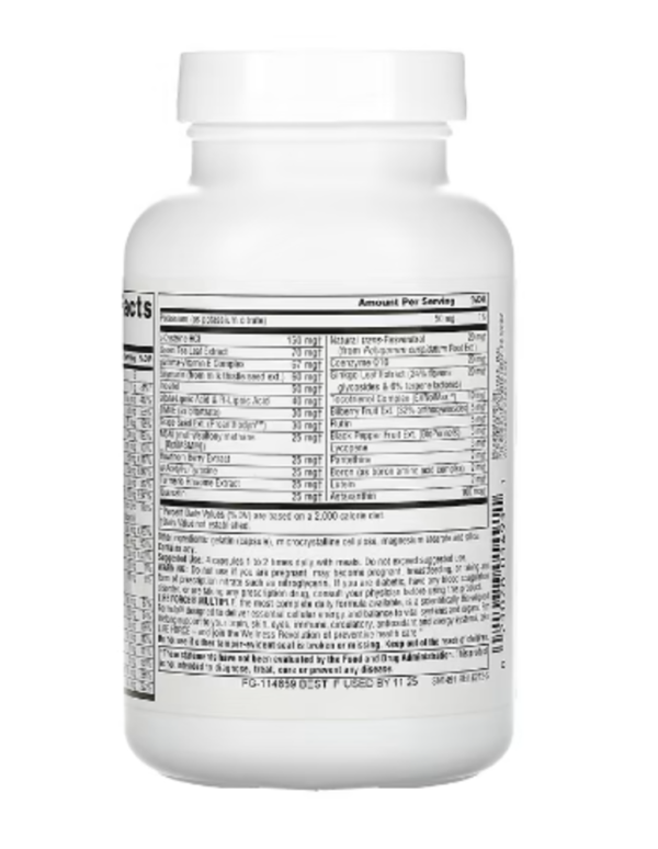 Source Naturals, Life Force Multiple, No Iron, 120 Capsules