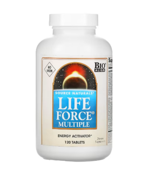 Source Naturals, Life Force Multiple, No Iron, 120 Tablets