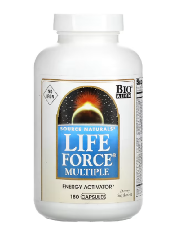 Source Naturals, Life Force Multiple, No Iron, 180 Capsules