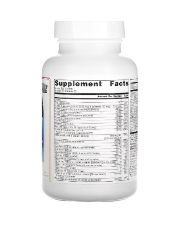 Source Naturals, Life Force Multiple, No Iron, 60 Tablets