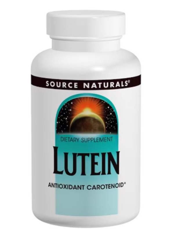 Source Naturals, Lutein, 20 mg, 60 Capsules