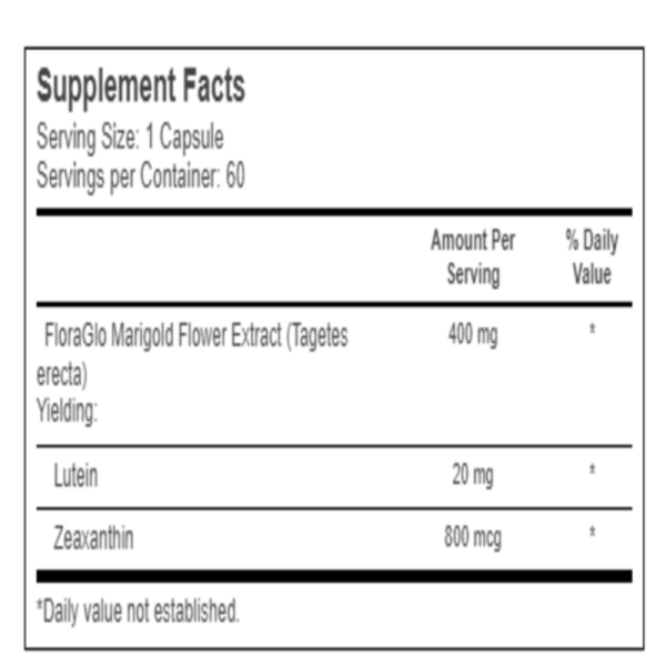 Source Naturals, Lutein, 20 mg, 60 Capsules