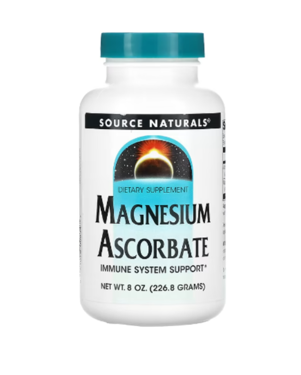 Source Naturals, Magnesium Ascorbate, 8 oz (226.8 g)