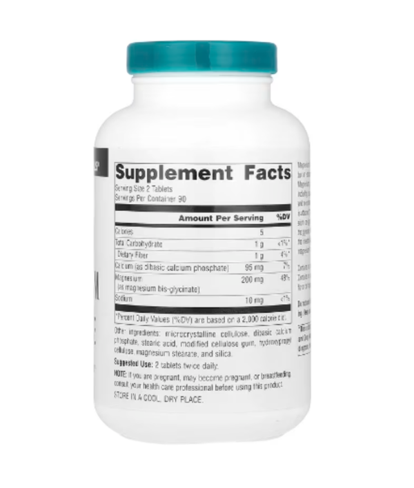 Source Naturals, Magnesium Glycinate , 180 Tablets