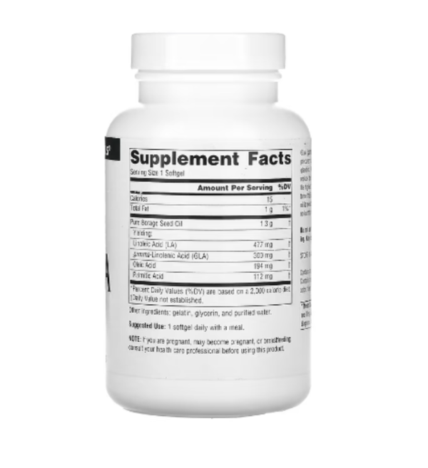 Source Naturals, Mega-GLA 300, 60 Softgels