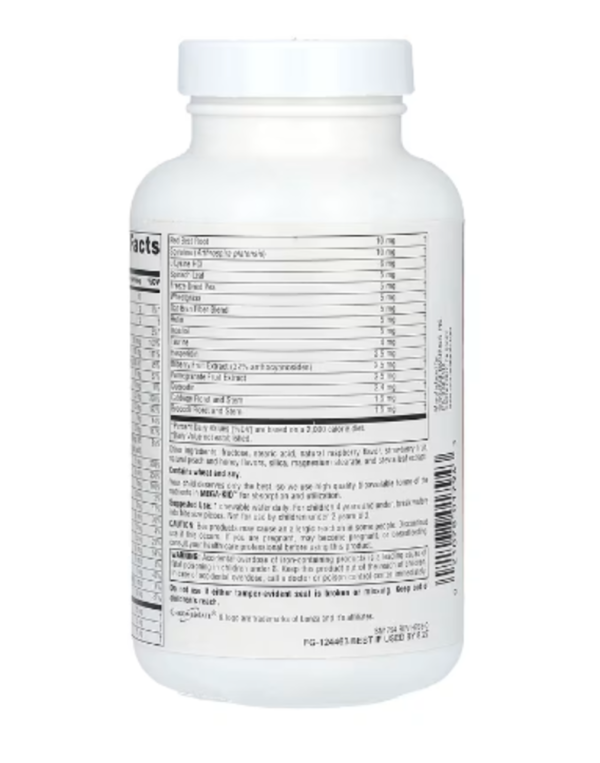 Source Naturals, Mega-Kid, Chewable Multi-Vitamin, Ages 2-10, Natural Berry, 60 Wafers