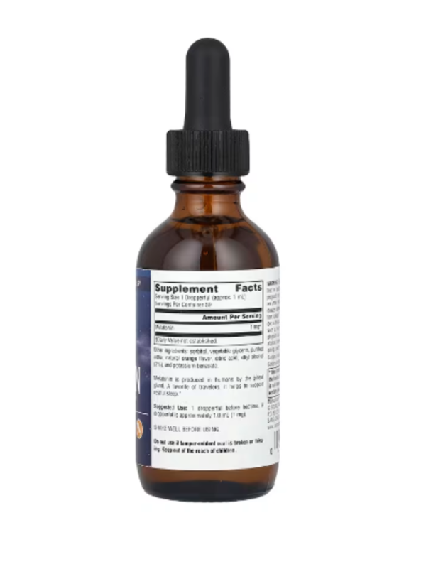 Source Naturals, Melatonin, Orange , 1 mg , 2 fl oz (59.14 ml)
