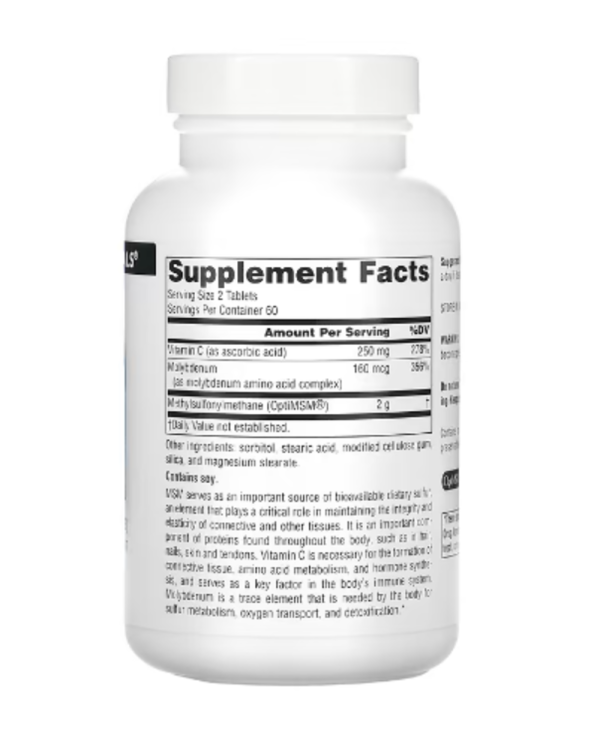 Source Naturals, MSM , 1,000 mg, 120 Tablets