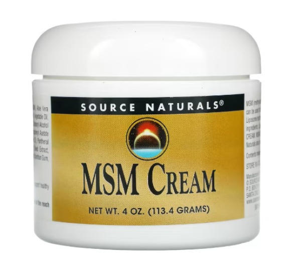 Source Naturals, MSM Cream, 4 oz (113.4 g)